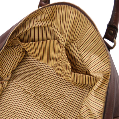 Oslo - leather travel bag