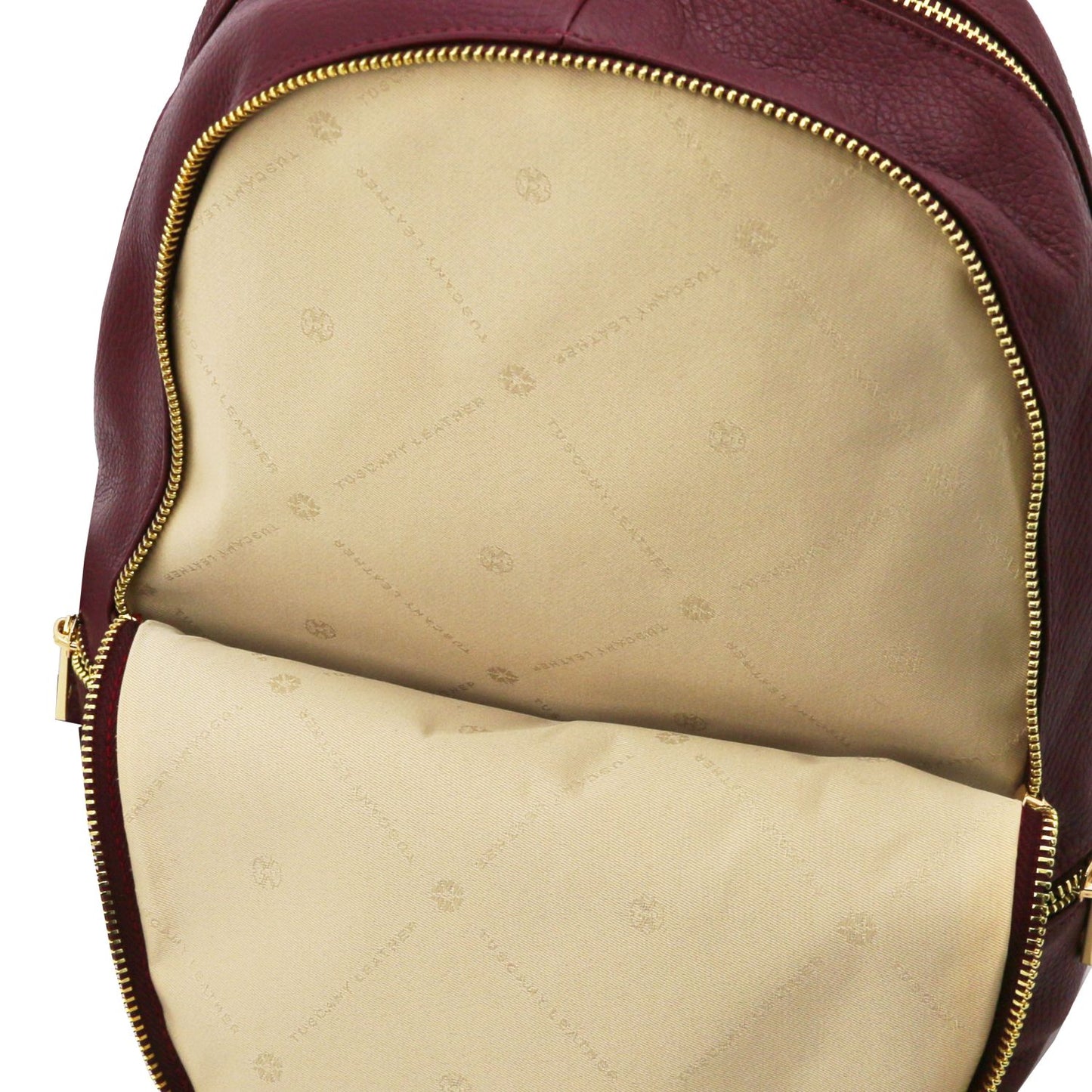 TL Bag - plecak z miękkiej skóry
