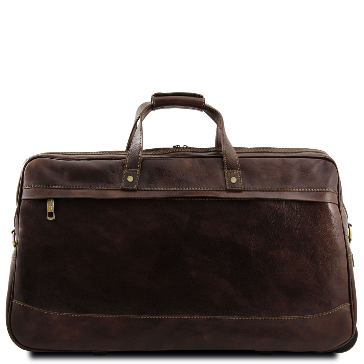 Bora Bora - large leather wheeled suitcase