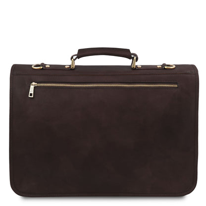 Ancona - leather briefcase