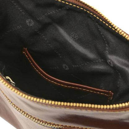 Jason - leather messenger bag