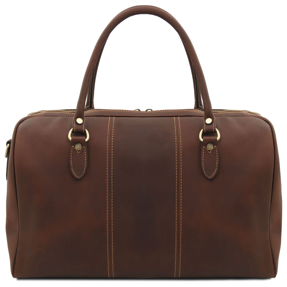 Lisbona - leather travel bag - small