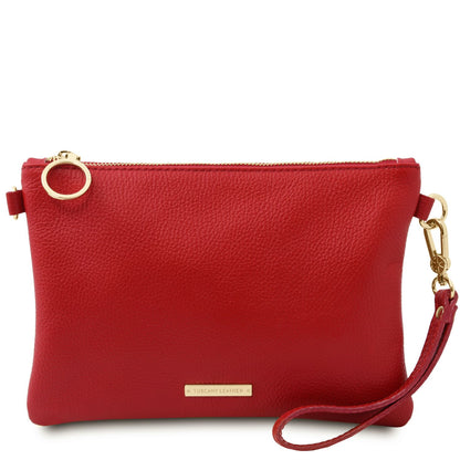 TL Bag - torebka-kopertówka z miękkiej skóry