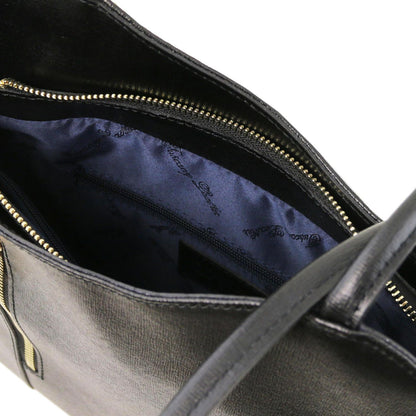 Patty - leather shoulder bag / backpack