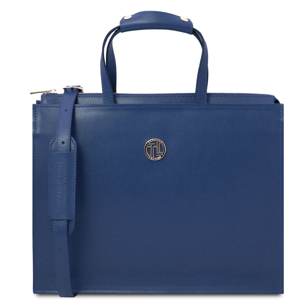 Palermo - women's 3-compartment leather briefbag