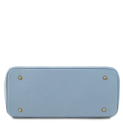 TL Bag - leather bag with gold-tone hardware