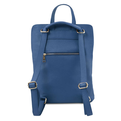 TL Bag - damska plecakotorebka z miękkiej skóry