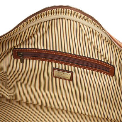 Lisbona - large leather travel bag