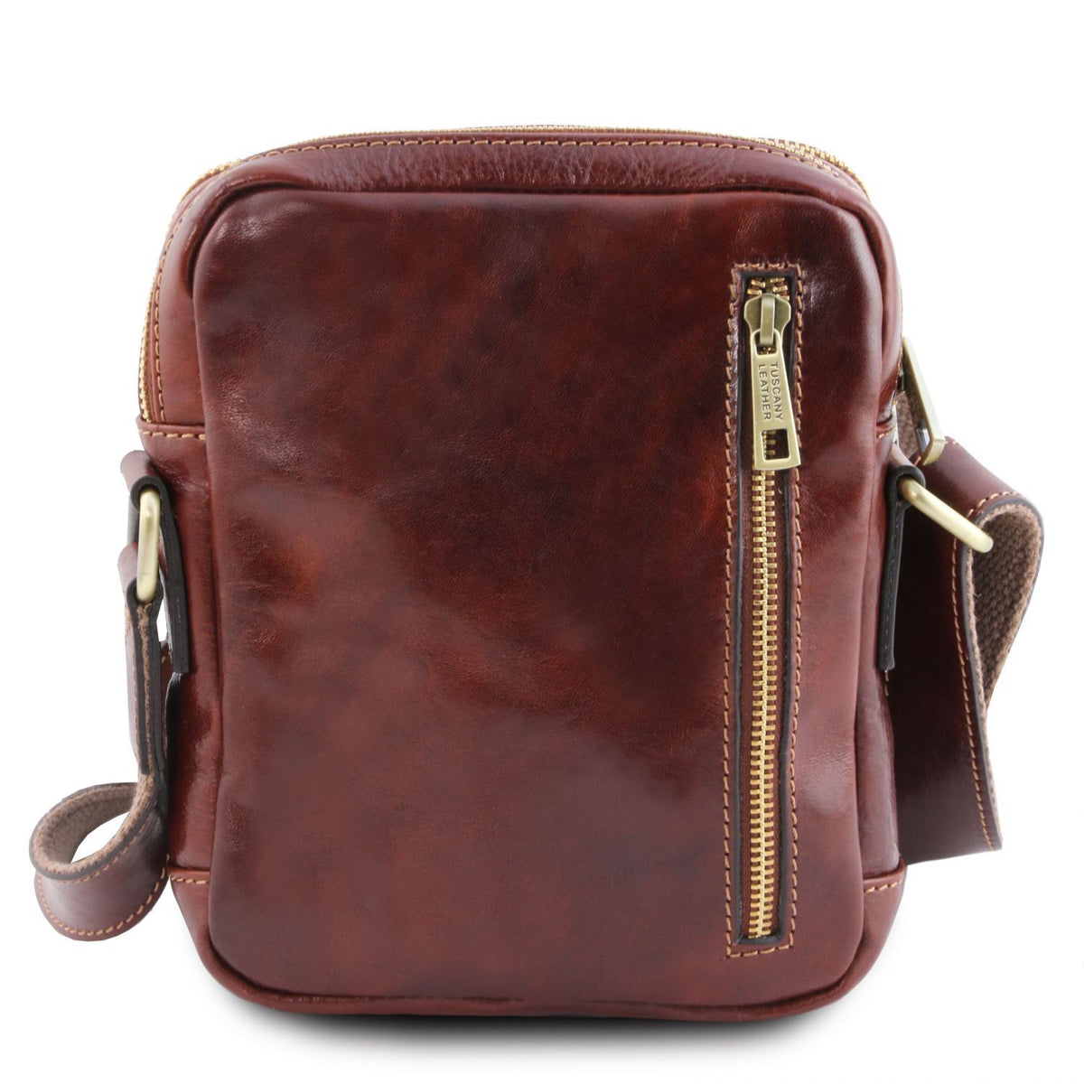Larry - leather messenger bag