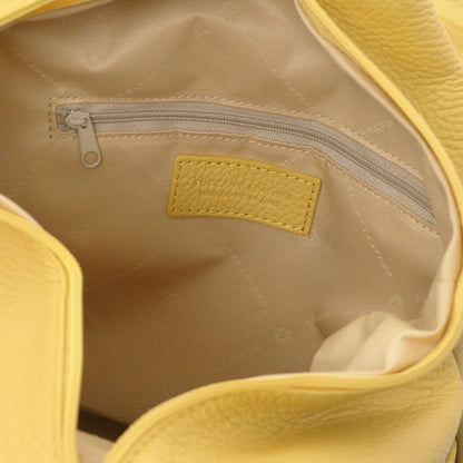 Shanghai - soft leather backpack