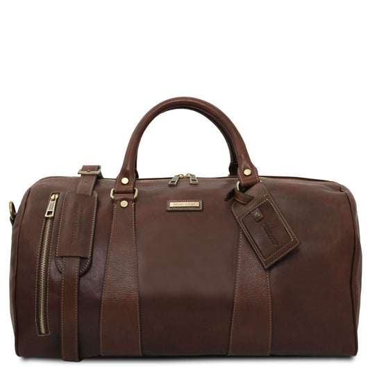 TL Voyager - leather travel bag - large