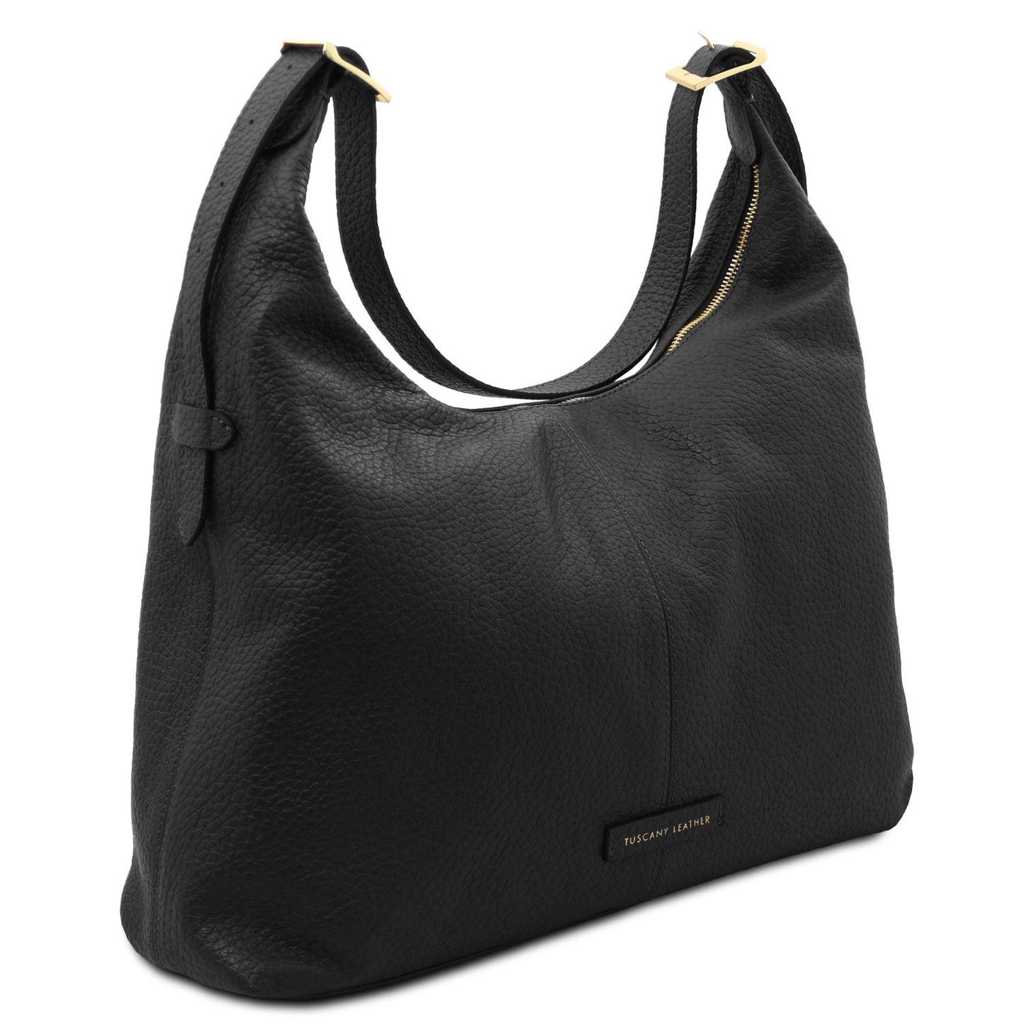 Plenia - skórzana torebka typu shopper