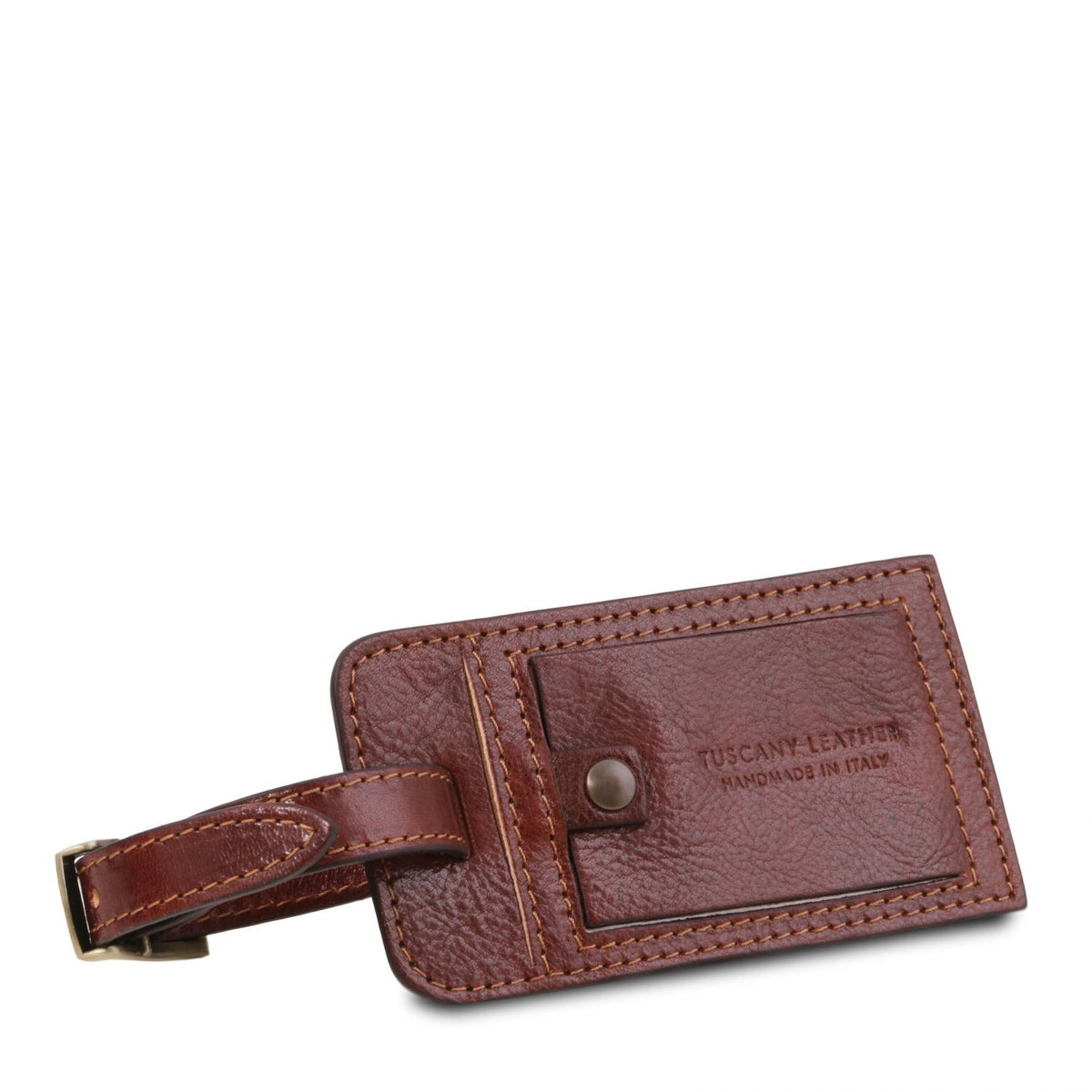 TL Voyager - leather travel bag with side pockets