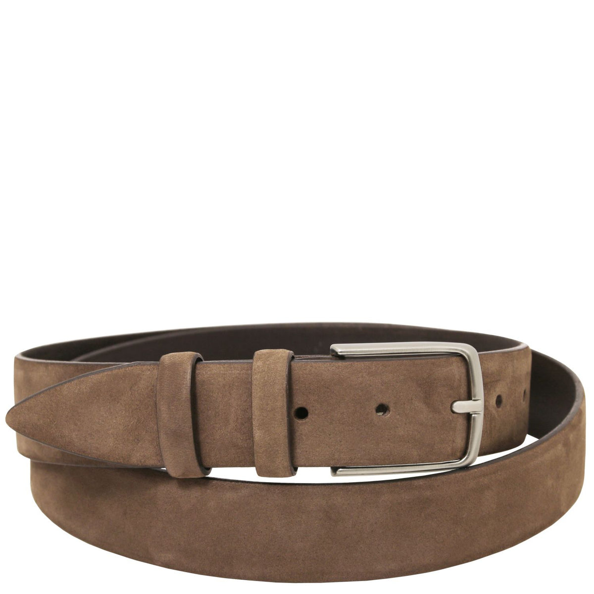 Elegancki 35mm pasek ze skóry nubukowej