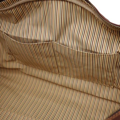 Lisbona - large leather travel bag