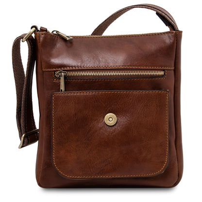 Jimmy - leather messenger bag