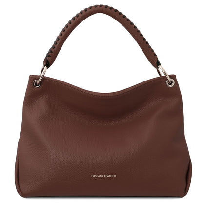 TL Bag - torebka na ramię z miękkiej skóry