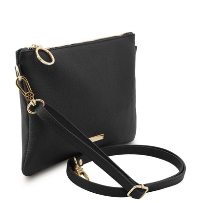TL Bag - torebka-kopertówka z miękkiej skóry