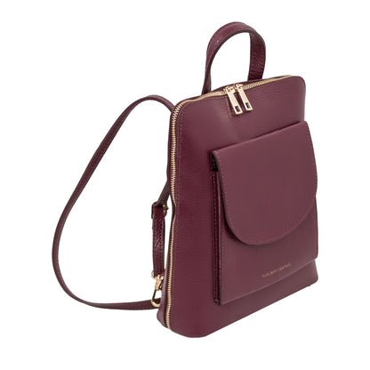 TL Bag - mały skórzany plecak