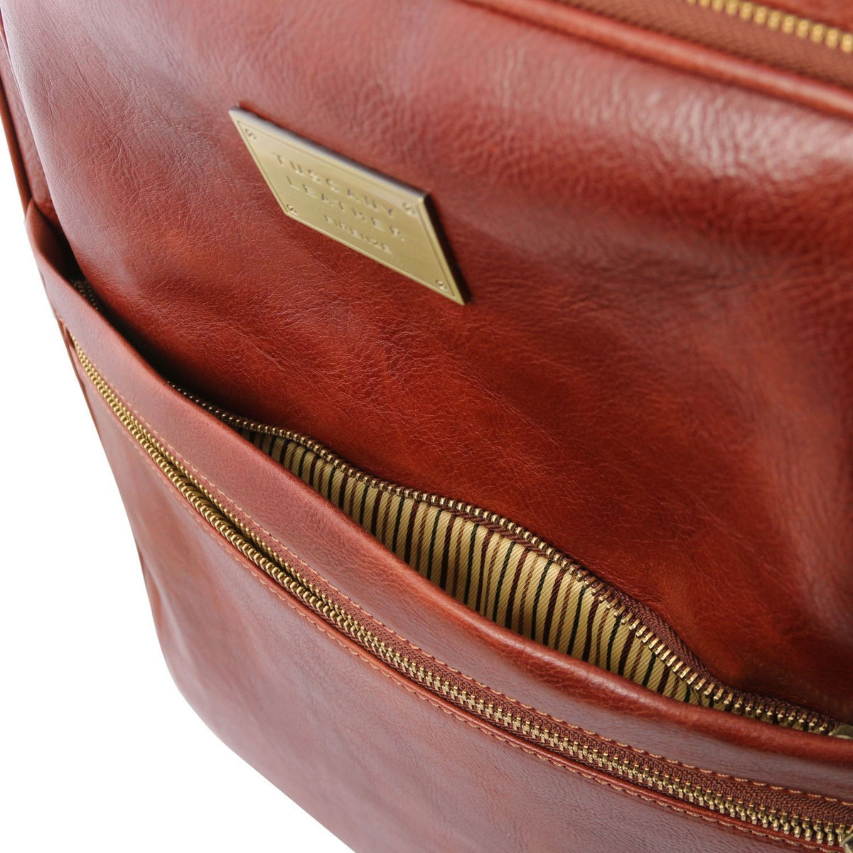 TL Voyager - 4-wheeled leather suitcase