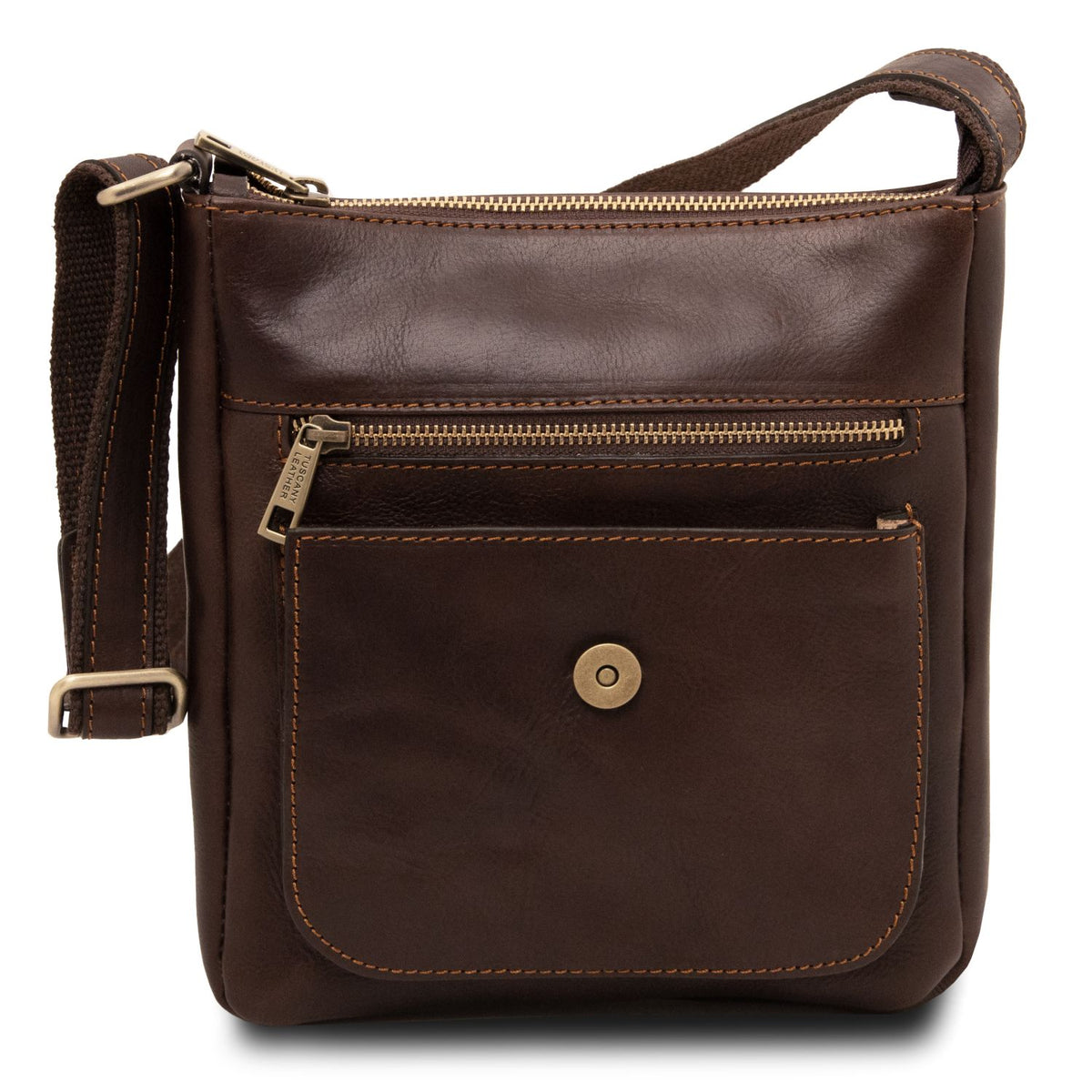 Jimmy - leather messenger bag