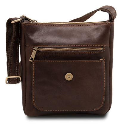 Jimmy - leather messenger bag