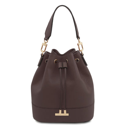 TL Bag - skórzana torebka typu worek