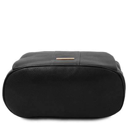 TL Bag - Women's soft leather backpack-handbag