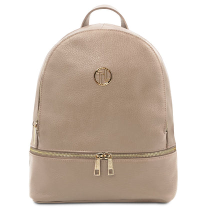 TL Bag - plecak z miękkiej skóry