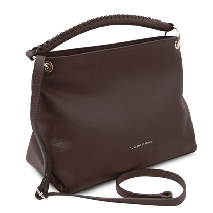 TL Bag - torebka na ramię z miękkiej skóry