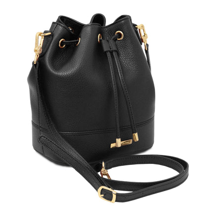 TL Bag - leather bucket bag