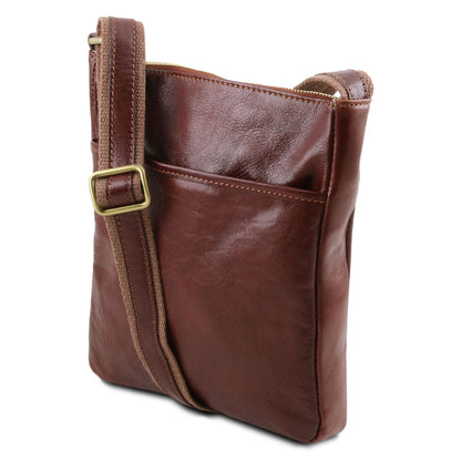Jason - leather messenger bag