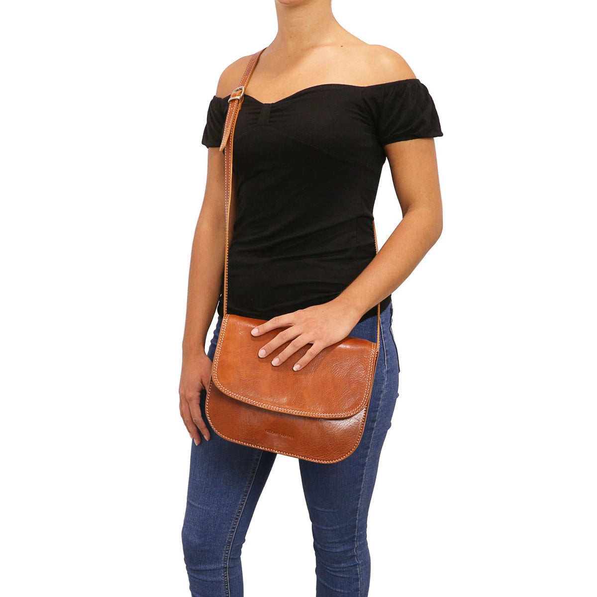 Greta - leather handbag