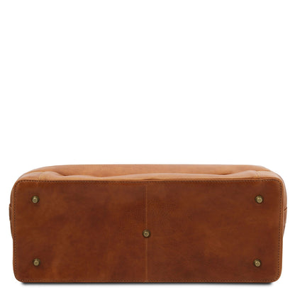 Giotto - exclusive leather medical bag with a double bottom