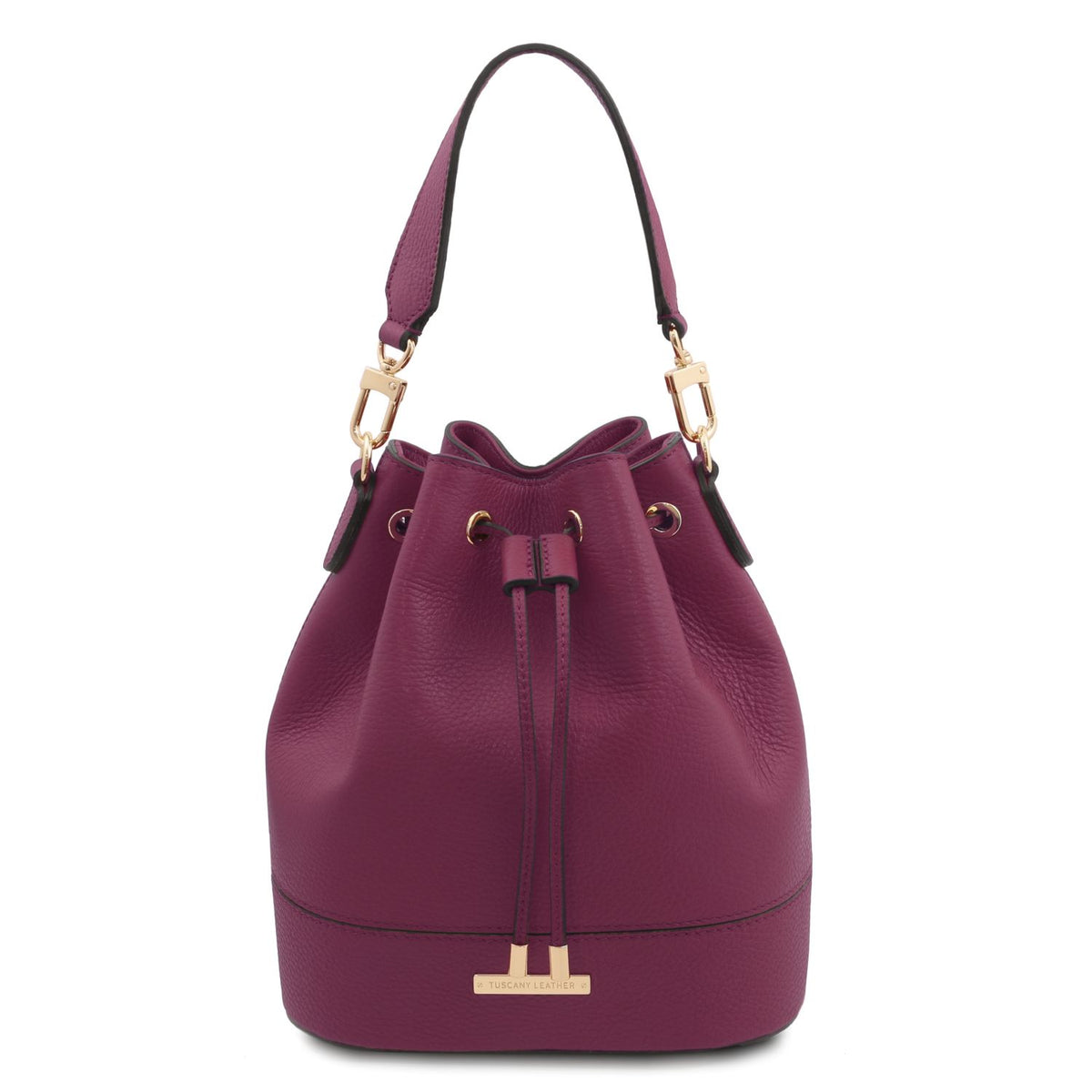TL Bag - leather bucket bag