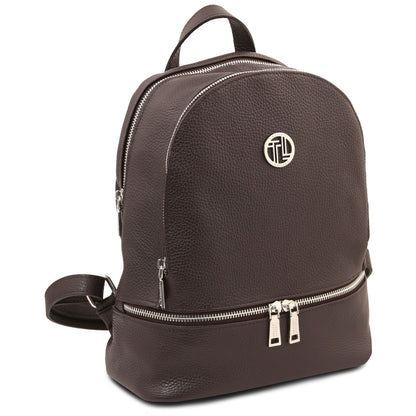 TL Bag - plecak z miękkiej skóry