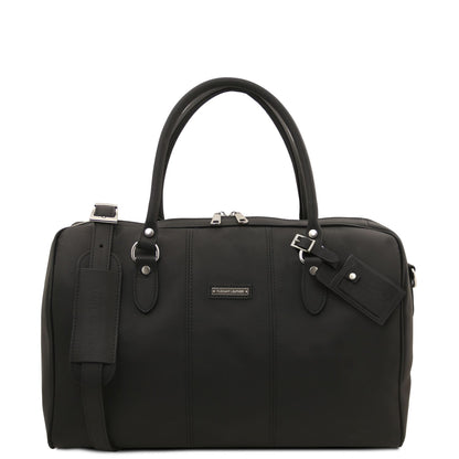 Lisbona - leather travel bag - small