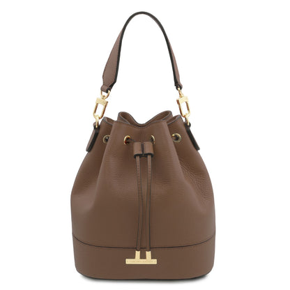 TL Bag - skórzana torebka typu worek