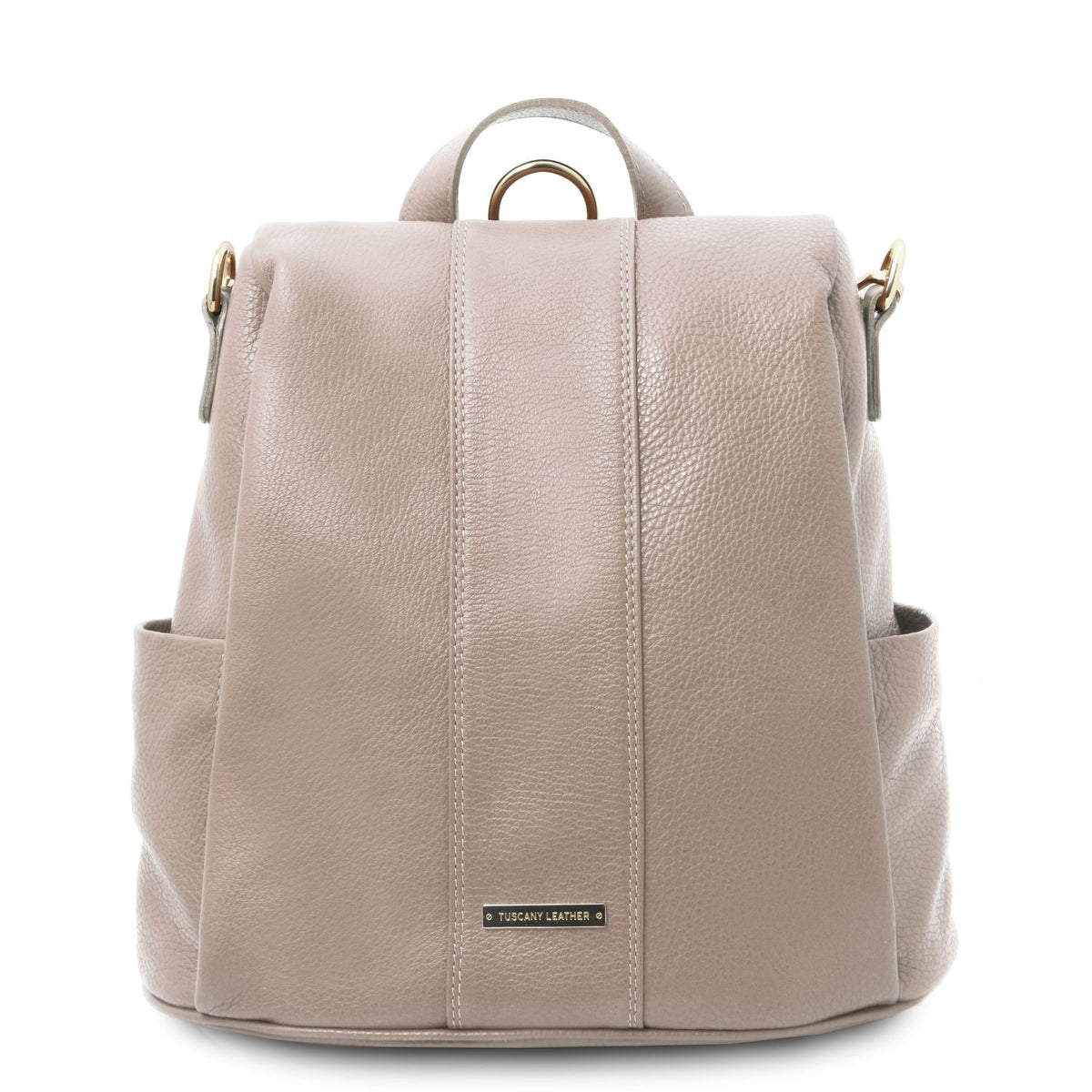 TL Bag - Women's soft leather backpack-handbag