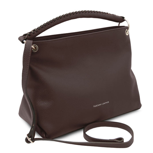 TL Bag - torebka na ramię z miękkiej skóry