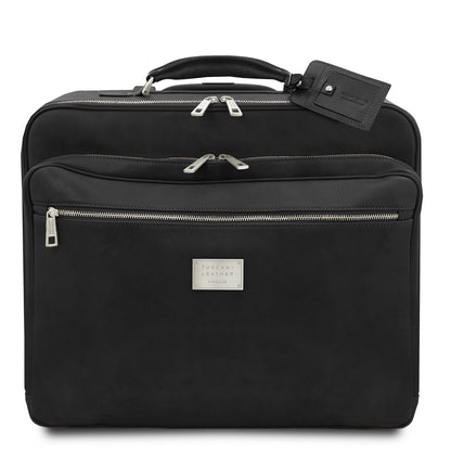 Warsaw - 2-wheel leather suitcase