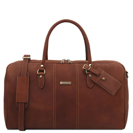 Lisbona - large leather travel bag