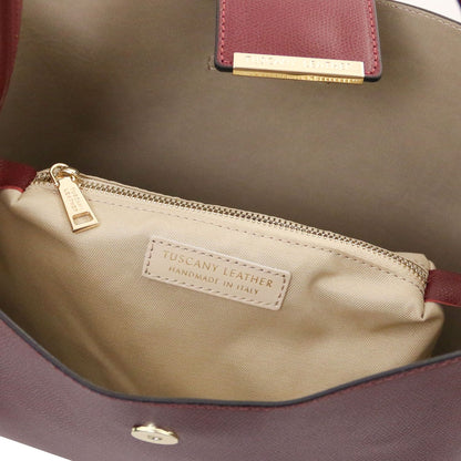 Clio - leather bucket bag