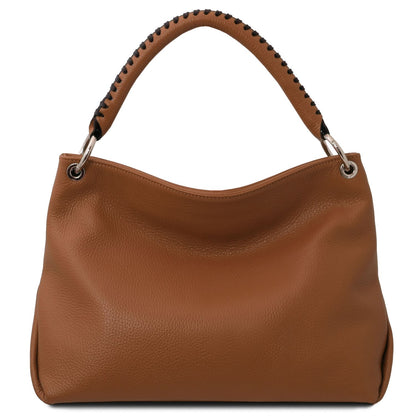 TL Bag - torebka na ramię z miękkiej skóry