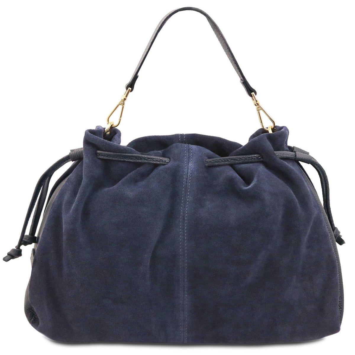 Allure - torebka typu shopper z miękkiego zamszu