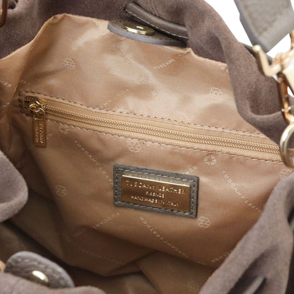 Allure - torebka typu shopper z miękkiego zamszu