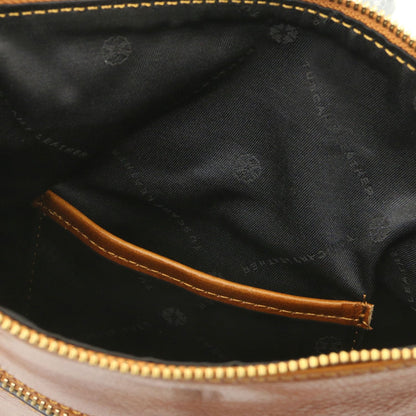 Jason - leather messenger bag