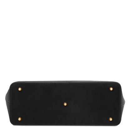 Essenza - leather shoulder bag