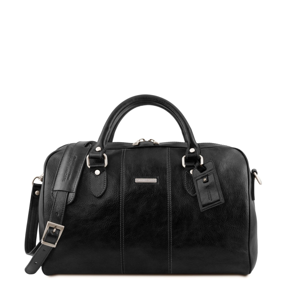 Lisbona - leather travel bag - small