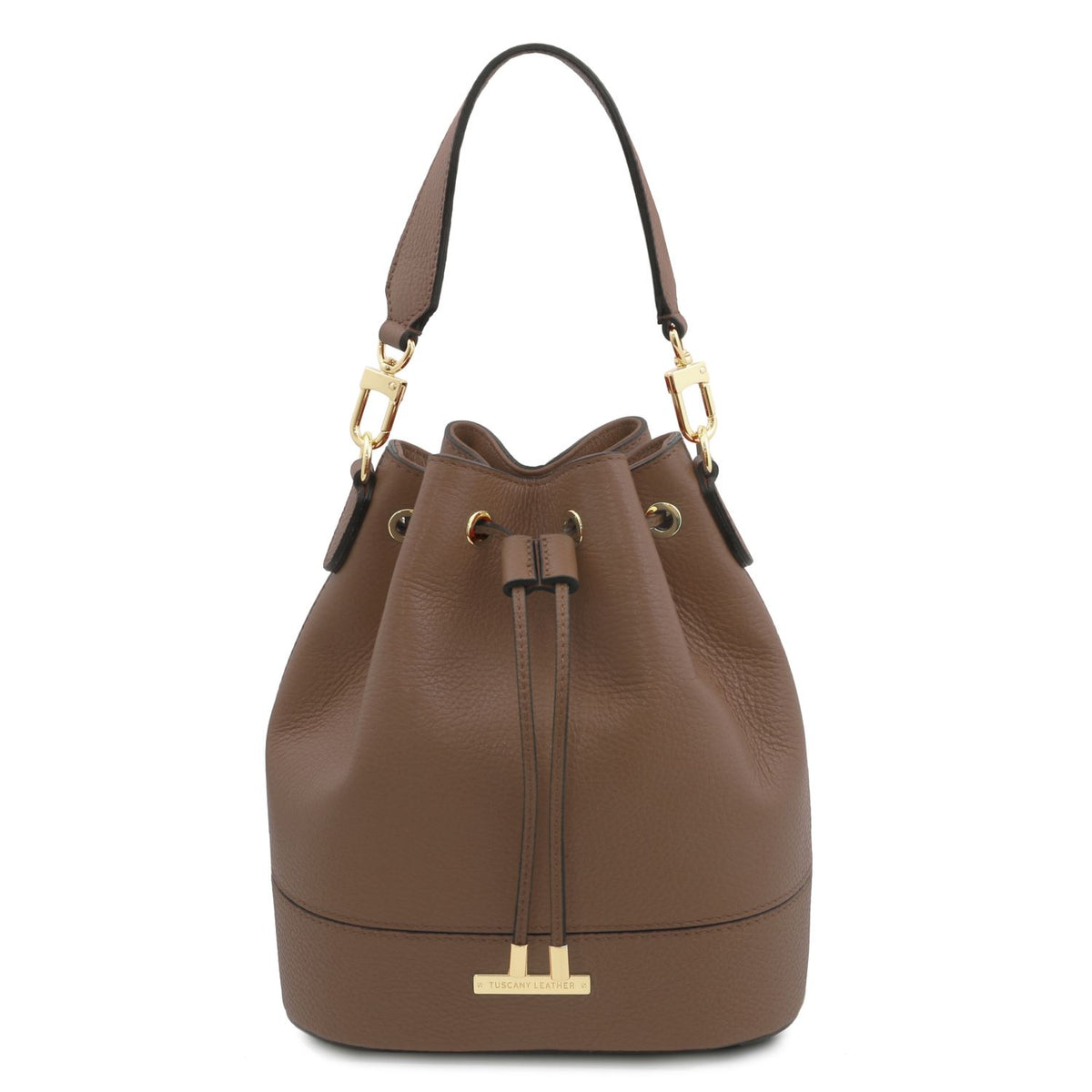 TL Bag - leather bucket bag